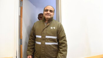 Mohammed el Halabi fue detenido por las autoridades israelíes en el paso fronterizo de Erez (Reuters)