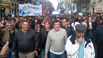 Luis D’Elía, Amado Boudou, Gabriel