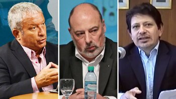 Los doctores Gabriel Iezzi, Javier