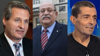 Los fiscales Ramiro González, ex