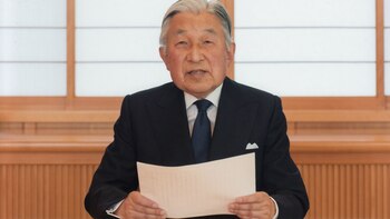 Akihito pidió de forma velada una reforma del régimen imperial (AFP)