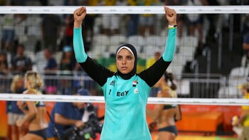 Egipto se fue conforme en el debut de su equipo (Reuters)