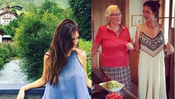 Zaira Nara y la difícil tarea de hablar en alemán