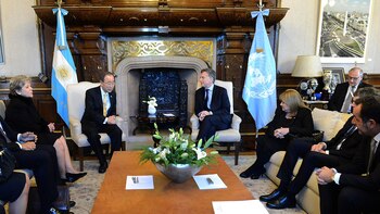 La reunión en Casa Rosada