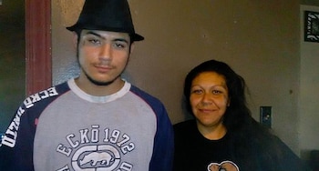 La pareja dijo que están dispuestos a arriesgar todo para seguir estando juntos (Crédito Monica Mares)