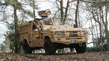 Los vehículos “Thalab-Fox” utilizados por