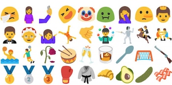 Los emojis alusivos a los