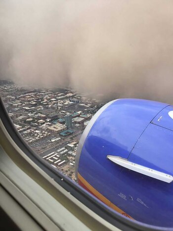 Una tormenta de arena invadió Phoenix