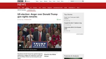 El periódico británico BBC habló