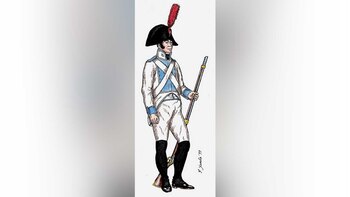 Uniforme del Regimiento de Infantería