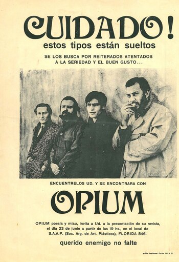 Opium, cerca de los happenings