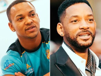 Ray Zapata (gimnasta español) y Will Smith (actor estadounidense)