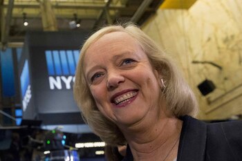 Meg Whitman, jefa ejecutiva de
