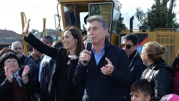 Macri y Vidal, en el