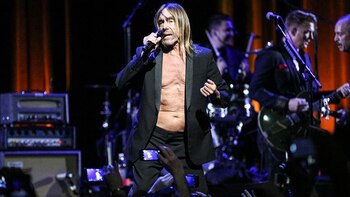 Iggy Pop brindó un show