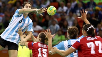 La selección femenina de handball