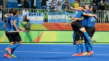 El festejo del gol que