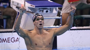 Michael Phelps es el máximo