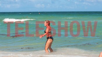 Rocío Oliva, en las playas