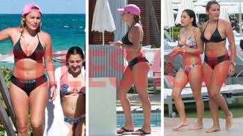 Rocío Oliva y Jana Maradona