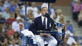 Pascal Maria, el árbitro de la polémica con Del Potro (Shutterstock)