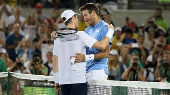 Del Potro luego se tomaría revancha de Andy Murray (Nicolás Stulberg)