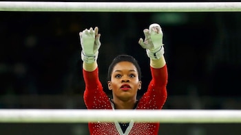 Gabby Douglas es gimnasta artística estadounidense (Reuters).
