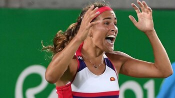 La tenista puertorriqueña Mónica Puig es la primera medallista de oro olímpico en su país (Reuters).