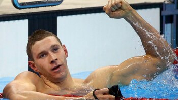 Ryan Murphy batió el récord del mundo en 10 metros espalda en los Juegos Olímpicos 2016 (Reuters).