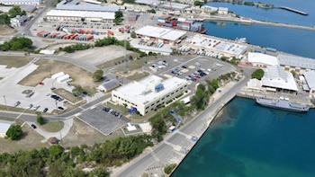 Imagen aérea de la base