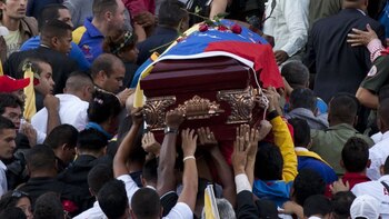 Entierro del diputado Robert Serra,