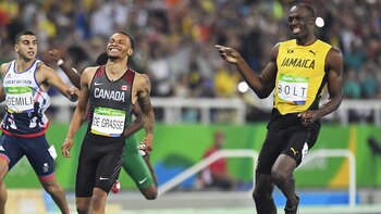 Bolt en las semifinales de