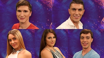 Los finalistas de “Gran Hermano”