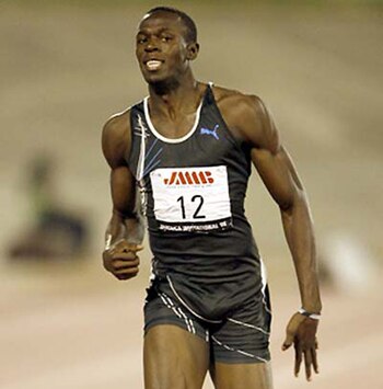 Bolt en los juegos regionales