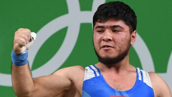 El halterófilo sumó un total