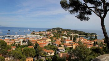 La vista desde Les Cedres.