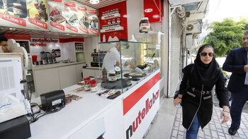 Un Nutella bar en Therán