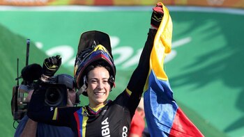 Mariana Pajón es bicampeona olímpica