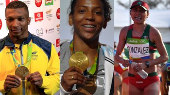 Oscar Figueroa y Rafaela Silva