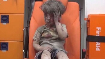 La imagen de este niño