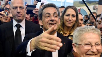 El expresidente francés, Nicolás Sarkozy