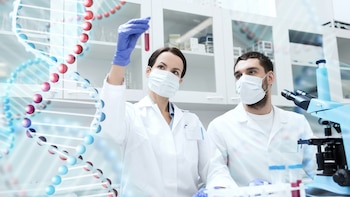 El estudio se efectúa por medio de muestras de sangre, saliva, semen o cabello (Shutterstock)