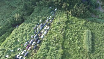 El plan cenital evidencia cómo