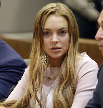 Lindsay Lohan tuvo varios problemas con la ley en EU