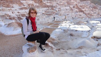 En Perú, durante su recorrida