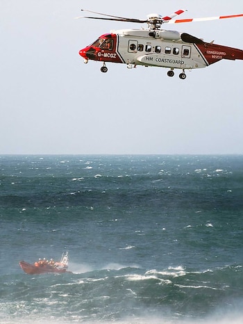 Momentos de desesperación. Helicópteros rescatan