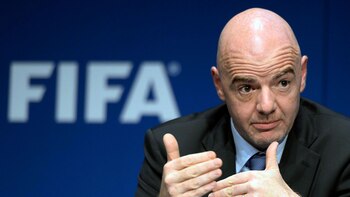 Gianni Infantino, el presidente del