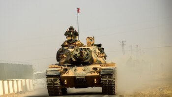 Tanques M-60 turcos en Siria