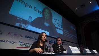 María Eugenia Vidal en el