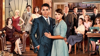 Ana y Alberto, luciendo la